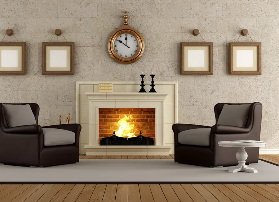 Open-plan living area with new luxury vinyl plank flooring